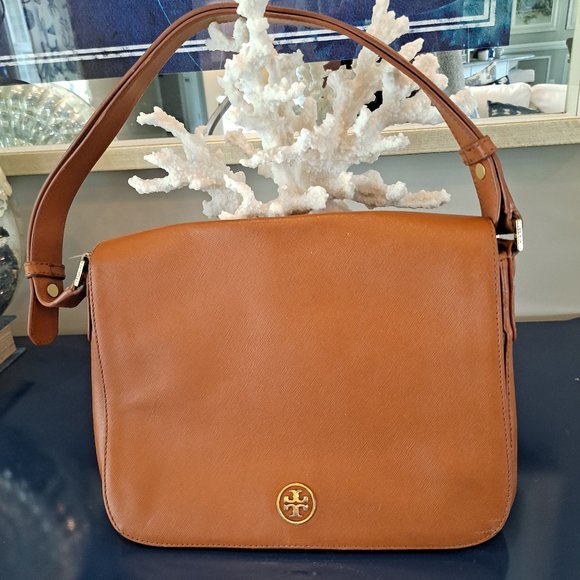 Tory Burch Handbags - Tory Burch Leather Messenger Bag*last call donating soon*